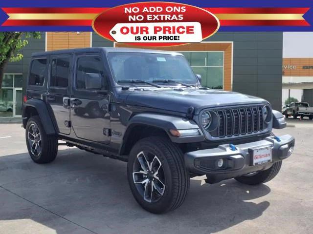 2024 Jeep Wrangler 4xe WRANGLER 4-DOOR SPORT S 4xe