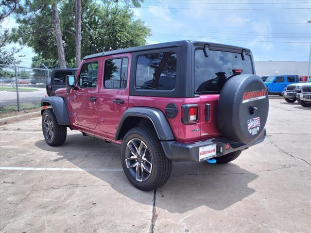 2024 Jeep Wrangler 4xe WRANGLER 4-DOOR SPORT S 4xe