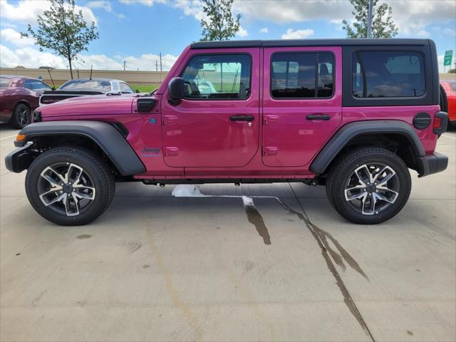 2024 Jeep Wrangler 4xe WRANGLER 4-DOOR SPORT S 4xe