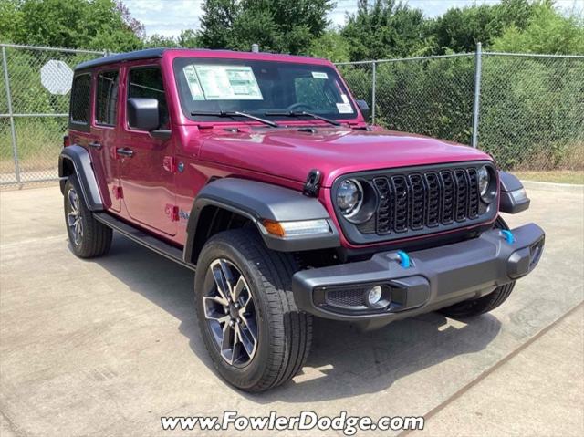 2024 Jeep Wrangler 4xe WRANGLER 4-DOOR SPORT S 4xe