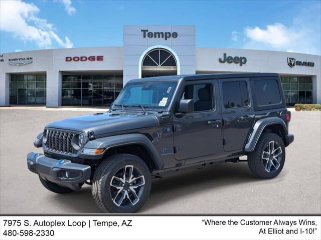 2024 Jeep Wrangler 4xe WRANGLER 4-DOOR SPORT S 4xe