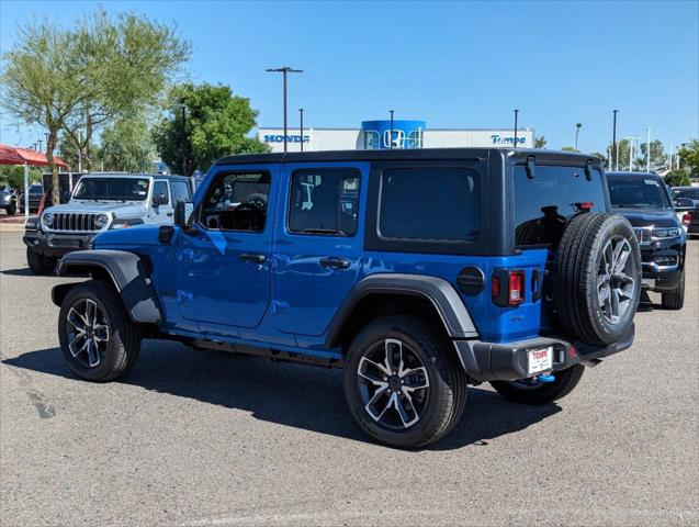 2024 Jeep Wrangler 4xe WRANGLER 4-DOOR SPORT S 4xe