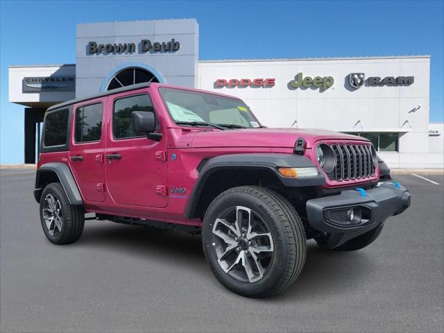 2024 Jeep Wrangler 4xe WRANGLER 4-DOOR SPORT S 4xe