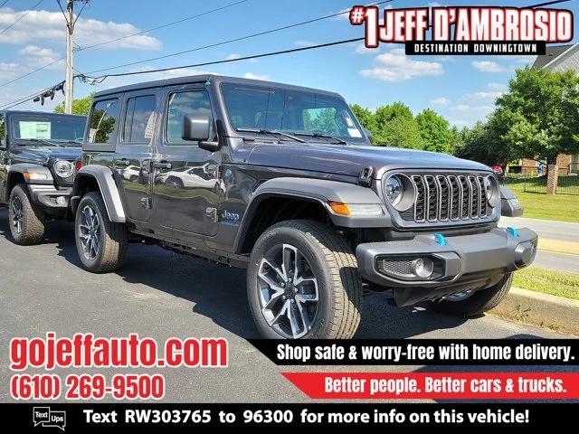 2024 Jeep Wrangler 4xe WRANGLER 4-DOOR SPORT S 4xe