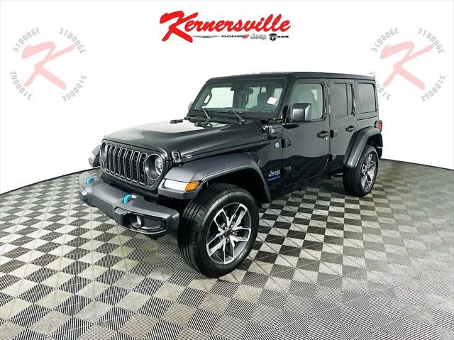 2024 Jeep Wrangler 4xe WRANGLER 4-DOOR SPORT S 4xe