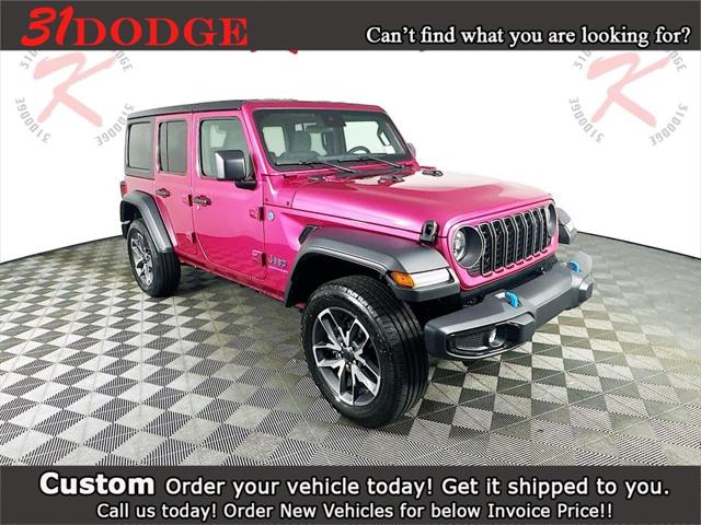 2024 Jeep Wrangler 4xe WRANGLER 4-DOOR SPORT S 4xe