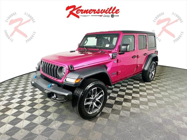 2024 Jeep Wrangler 4xe WRANGLER 4-DOOR SPORT S 4xe