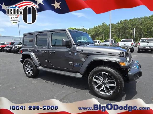 2024 Jeep Wrangler 4xe WRANGLER 4-DOOR SPORT S 4xe