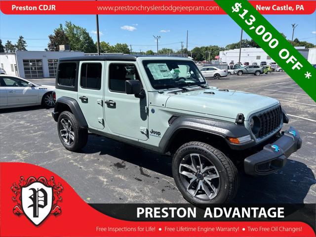 2024 Jeep Wrangler 4xe WRANGLER 4-DOOR SPORT S 4xe