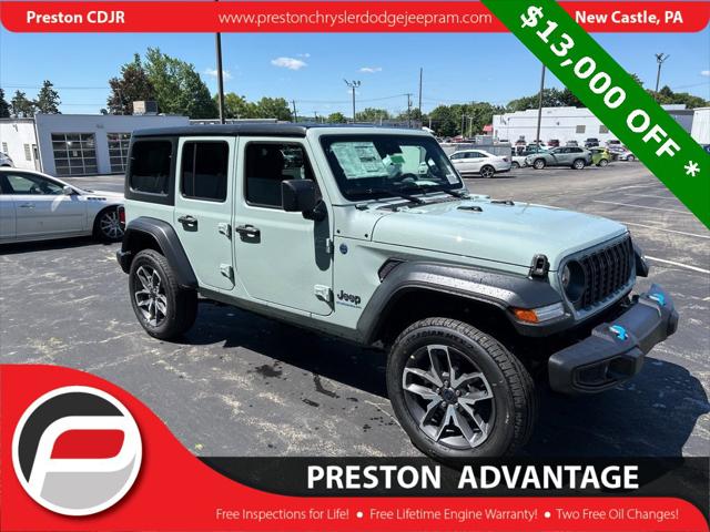 2024 Jeep Wrangler 4xe WRANGLER 4-DOOR SPORT S 4xe