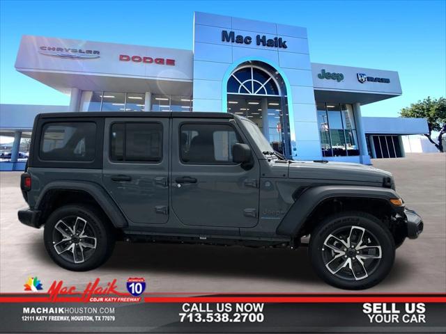 2024 Jeep Wrangler 4xe WRANGLER 4-DOOR SPORT S 4xe