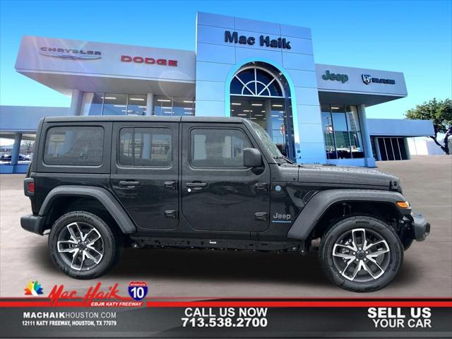 2024 Jeep Wrangler 4xe WRANGLER 4-DOOR SPORT S 4xe