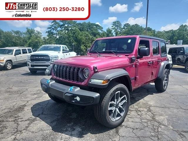 2024 Jeep Wrangler 4xe WRANGLER 4-DOOR SPORT S 4xe