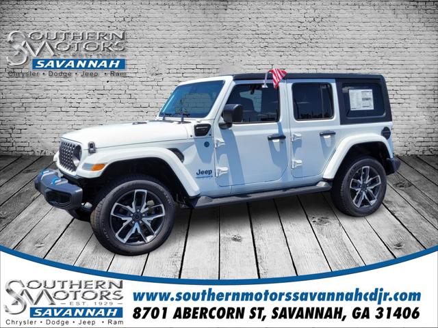 2024 Jeep Wrangler 4xe WRANGLER 4-DOOR SPORT S 4xe