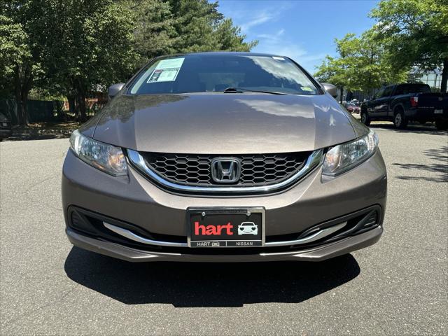 Used 2013 Honda Civic LX with VIN 2HGFB2F56DH596866 for sale in Springfield, VA