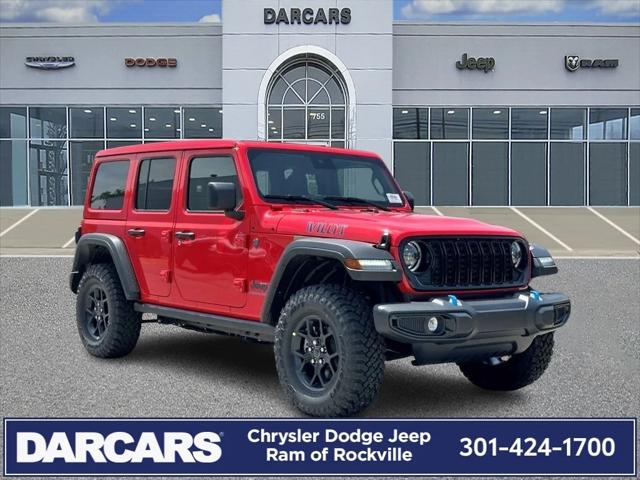 2024 Jeep Wrangler 4xe WRANGLER 4-DOOR WILLYS 4xe