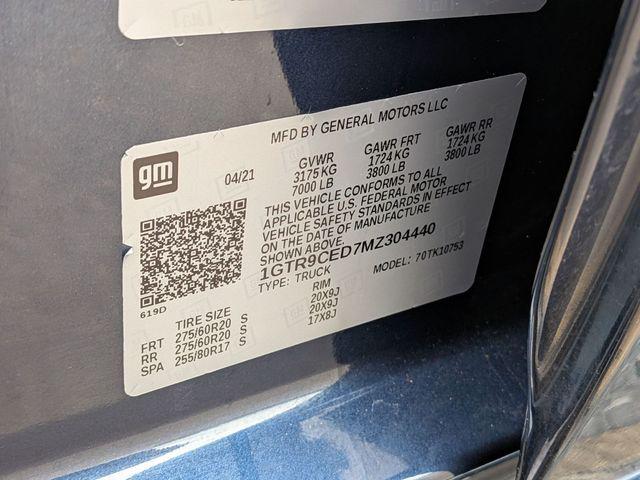 2021 GMC Sierra 1500 4WD Double Cab Standard Box Elevation