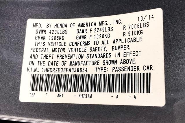 Used 2015 Honda Accord For Sale in Olive Branch, MS