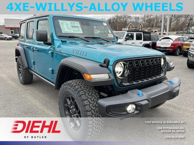 2024 Jeep Wrangler 4xe WRANGLER 4-DOOR WILLYS 4xe