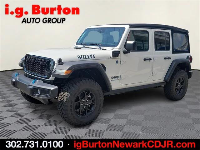 2024 Jeep Wrangler 4xe WRANGLER 4-DOOR WILLYS 4xe