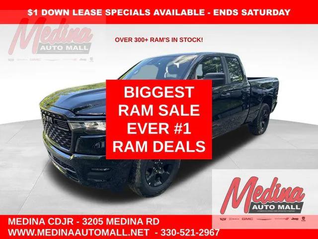 2025 RAM Ram 1500 RAM 1500 TRADESMAN QUAD CAB 4X4 64 BOX