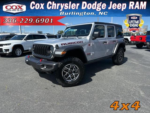 2024 Jeep Wrangler WRANGLER 4-DOOR RUBICON