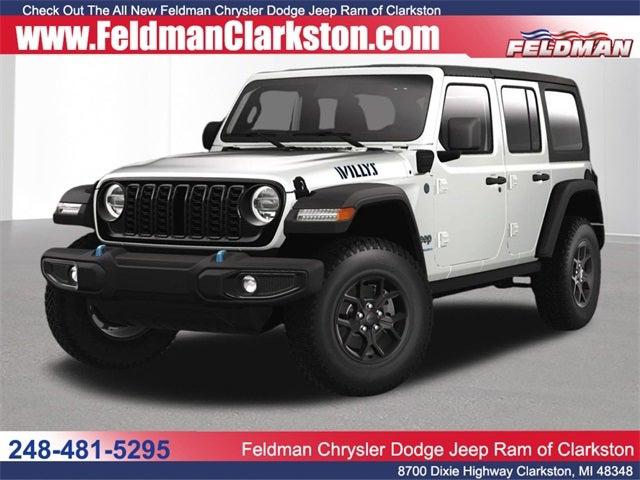 2024 Jeep Wrangler 4xe WRANGLER 4-DOOR WILLYS 4xe