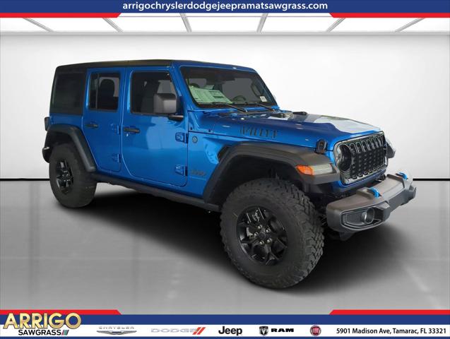 2024 Jeep Wrangler 4xe WRANGLER 4-DOOR WILLYS 4xe