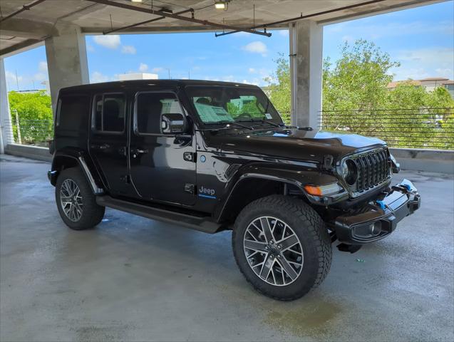 2024 Jeep Wrangler 4xe WRANGLER 4-DOOR HIGH ALTITUDE 4xe