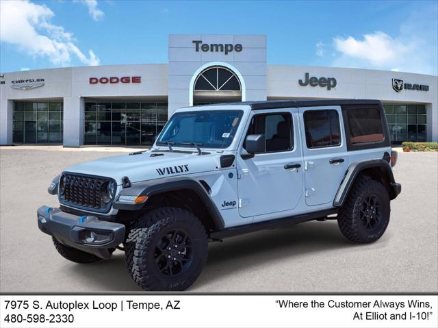 2024 Jeep Wrangler 4xe WRANGLER 4-DOOR WILLYS 4xe