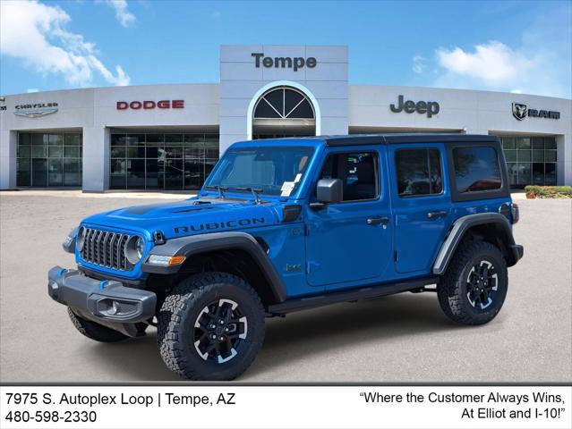 2024 Jeep Wrangler 4xe WRANGLER 4-DOOR RUBICON 4xe