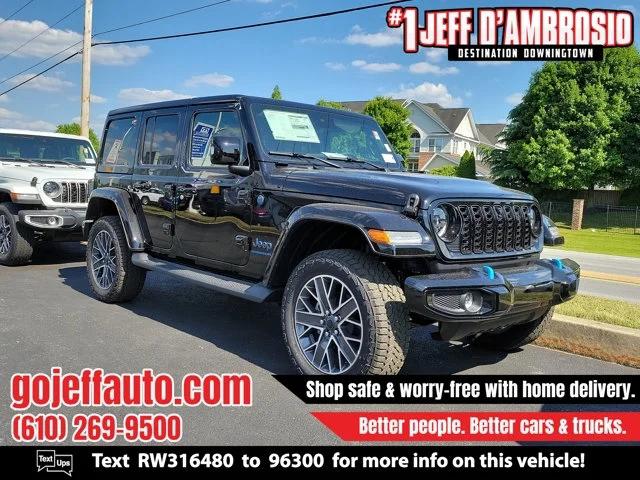 2024 Jeep Wrangler 4xe WRANGLER 4-DOOR HIGH ALTITUDE 4xe