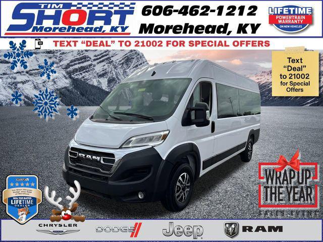 2024 RAM Ram ProMaster RAM PROMASTER 3500 SLT+ WINDOW VAN HIGH ROOF 159 WB EXT 2024 RAM Ram ProMaster RAM PROMASTER 3500 SLT+ WINDOW VAN HIGH ROOF 159 WB EXT