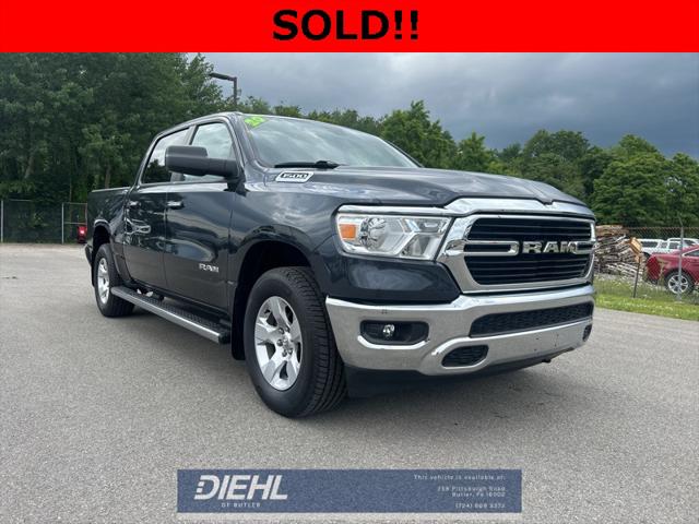 2020 RAM 1500 Big Horn Crew Cab 4x4 57 Box