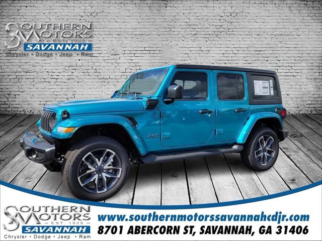 2024 Jeep Wrangler 4xe WRANGLER 4-DOOR SPORT S 4xe