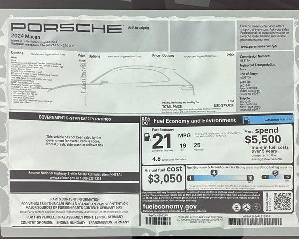 2024 Porsche Macan AWD