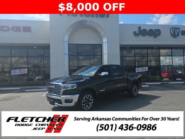 2025 RAM Ram 1500 RAM 1500 LARAMIE CREW CAB 4X4 57 BOX