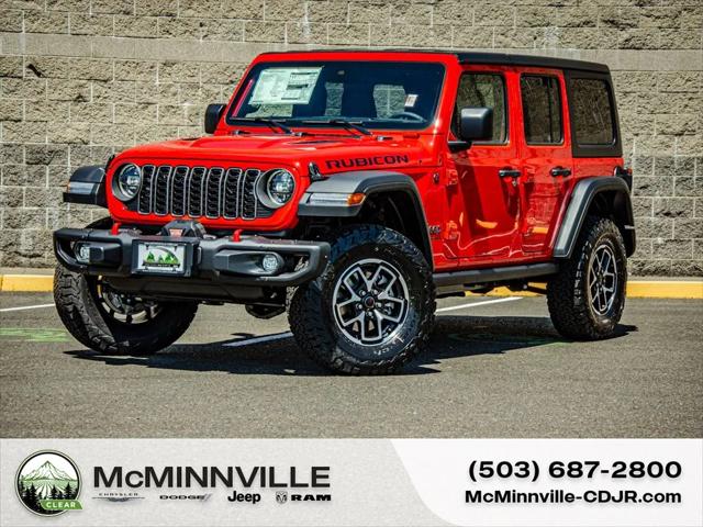 2024 Jeep Wrangler WRANGLER 4-DOOR RUBICON