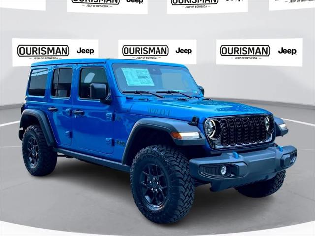 2024 Jeep Wrangler 4xe WRANGLER 4-DOOR WILLYS 4xe