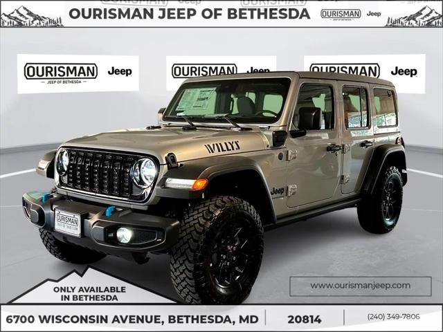 2024 Jeep Wrangler 4xe WRANGLER 4-DOOR WILLYS 4xe