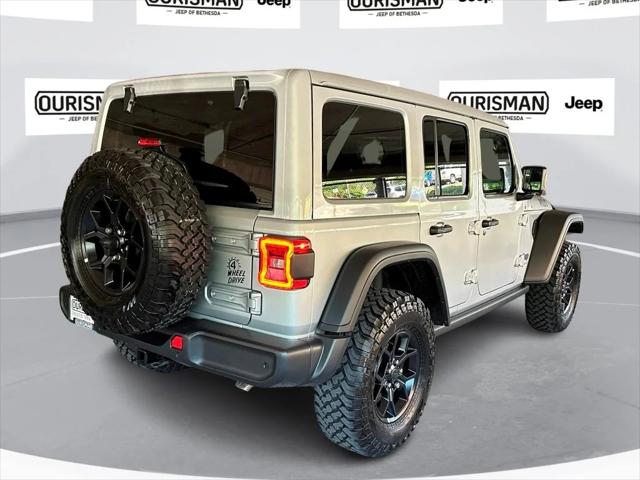 2024 Jeep Wrangler 4xe WRANGLER 4-DOOR WILLYS 4xe