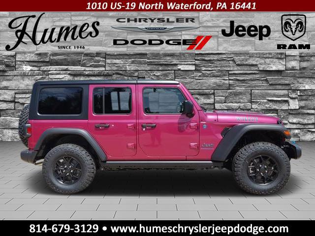 2024 Jeep Wrangler 4xe WRANGLER 4-DOOR WILLYS 4xe