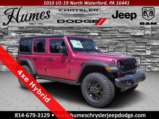 2024 Jeep Wrangler 4xe WRANGLER 4-DOOR WILLYS 4xe