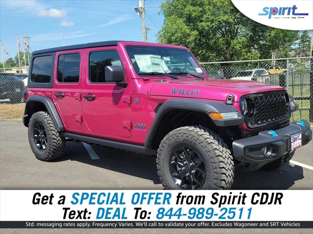 2024 Jeep Wrangler 4xe WRANGLER 4-DOOR WILLYS 4xe