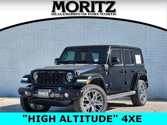 2024 Jeep Wrangler 4xe WRANGLER 4-DOOR HIGH ALTITUDE 4xe