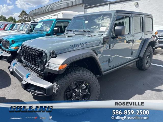 2024 Jeep Wrangler 4xe WRANGLER 4-DOOR WILLYS 4xe