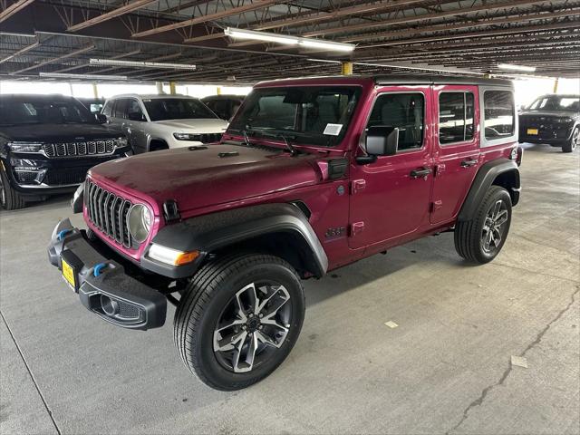 2024 Jeep Wrangler 4xe WRANGLER 4-DOOR SPORT S 4xe