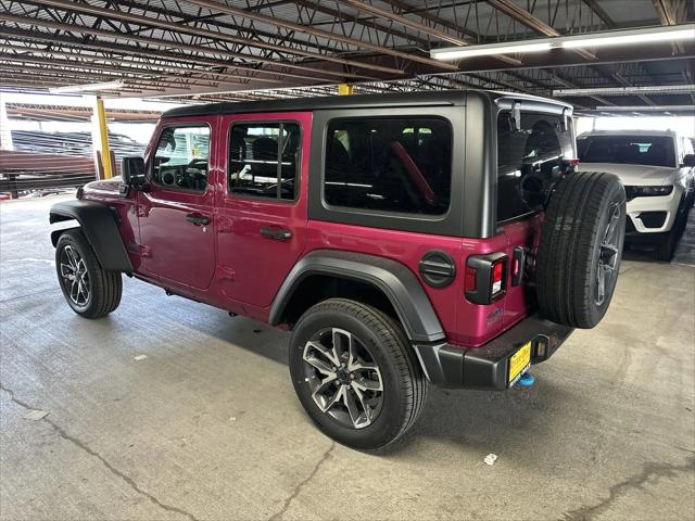 2024 Jeep Wrangler 4xe WRANGLER 4-DOOR SPORT S 4xe