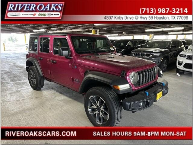 2024 Jeep Wrangler 4xe WRANGLER 4-DOOR SPORT S 4xe