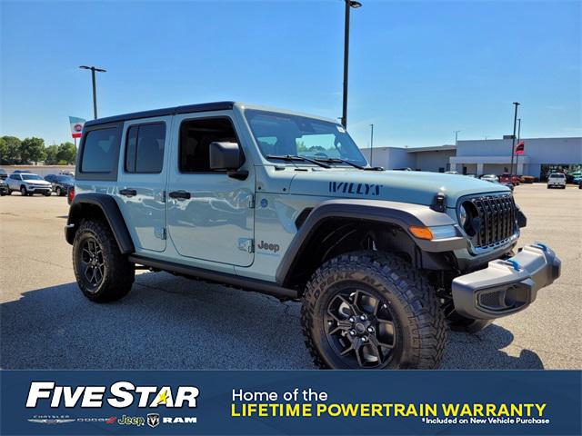 2024 Jeep Wrangler 4xe WRANGLER 4-DOOR WILLYS 4xe